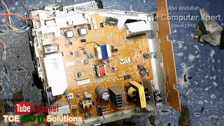 HP LaserJet MFP 3050 Power Supply Removal & Test #tutorial || #hp #canon #printer #repair #diy