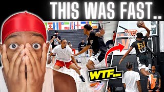 this was quick! ballislife east coast search for a star 1v1 finals | REACTION