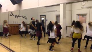 Megan Little class @ Pineapple Studios  - Chris Brown