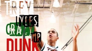 Trey Lyles Crazy Tip Dunk!!!