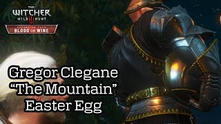 The Witcher 3: Blood and Wine - Gregor Clegane "The Mountain" Easter Egg