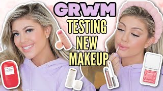 GRWM USING NEW MAKEUP LAUNCHES 😱💕 | @MadisonMillers