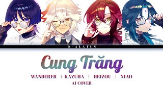 Wanderer / Kazuha / Heizou / Xiao AI Cover - CUNG TRĂNG - Mina Young (ft. Ricky Star, Prod. Masew)