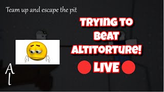 TRYING TO BEAT ALTITOTURE! (ROBLOX) 🔴LIVE🔴