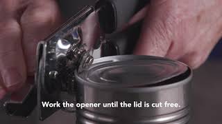 How to Open a Can