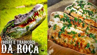 JACARÉ FRITO NO DISCO DE ARADO: COMO FAZER CARNE / FILÉ DE JACARÉ À MODA CAIPIRA ft. ARY PORTUGUÊS