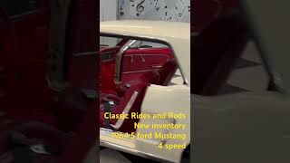 Classic Rides and Rods new inventory 1964.5 Ford Mustang