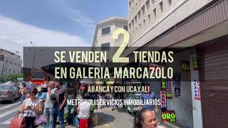 Se venden 2 tiendas en Galería Marcazolo en Abancay con Ucayali