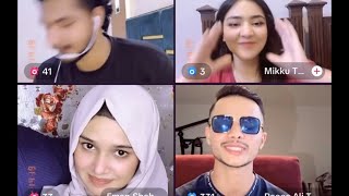 Shaber&Eman team vs Raees&Mikku (full shairi) TikTok live stream 🔥