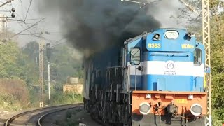 Heavy Smoking KYN Twins :- 12224 ERS LTT Duronto Skipping Datiwali Slowly...