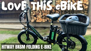 The HITWAY BK6M FOLDABLE 20X3" FAT TIRE COST EFFECTIVE eBIKE // Maggie Approved