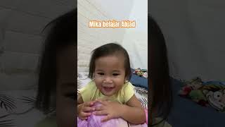 Mikayla belajar Abjad #anakbelajar #belaharabjad