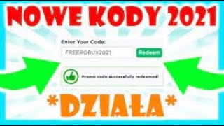 Kody na darmowe itemy w ROBLOX !!