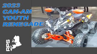 2023 Can-Am Youth Renegade 70 & 110 EFI & Renegade XXC 110