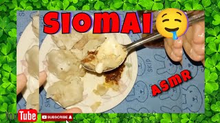 Eating SIOMAI w/ Spicy Sauce #yummy #asmr | QUEEN RAFAH