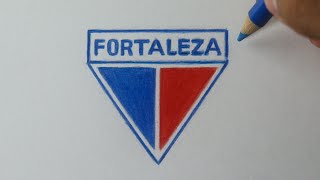 Como desenhar o Escudo do Fortaleza PASSO A PASSO narrado