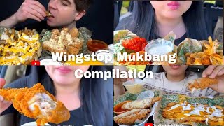 Wingstop Mukbang Compilation Twilight ASMR, Magic Mickey, ASMR Phan