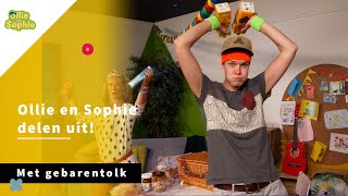 🥖 Aan het werk als bakker | Gebarentolk | Ollie en Sophie delen uit