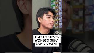 jatuh hati sama arafah #podcastclips #pwk #prazteguh #stevenwongso