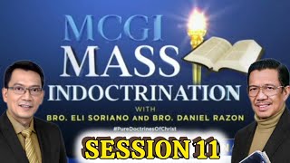 MCGI Mass Indoctrination Day 11 | Playback