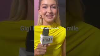 Gigi Hadid cute smile# Victoria secrete