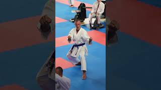 Gojushiho sho kata with Sensei Jacek Lipinski at the FSKA World Karate Championships, Italy