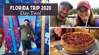 Disney World & Universal | Day 2: Shark Attack Drink, Diagon Alley & Deep Dish Pizza