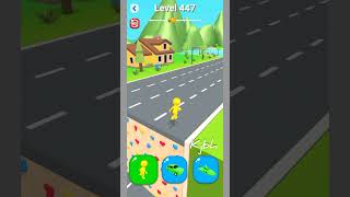 Shape Shifting 🚦🏃‍♂️🚲🚗 Gameplay Walkthrough Android, ios #shorts #mobilegame kjbh19