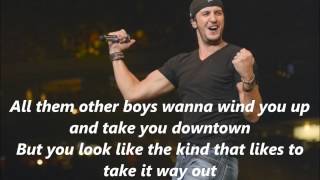 Luke Bryan That's My Kind Of Night with Lyrics