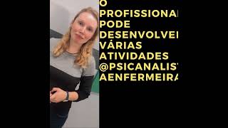 eu, profissional da saúde mental @psicanalistaenfermeira atuando na rede,