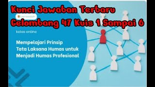 Kunci Jawaban Modul 1 Sampai 6 Mempelajari Prinsip Tata Laksana Humas Untuk Mnjadi Humas Profesional