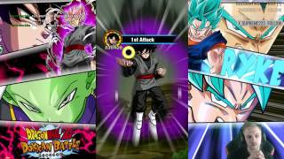 Dragonball Dokkan Battle Goku Black vs C16