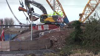 Stroudwater Ocean bridge work 29/12/21