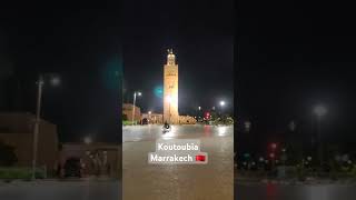 Koutoubia Marrakech 🇲🇦 #marrakech #maroc  #morocco #travel #voyage #shorts