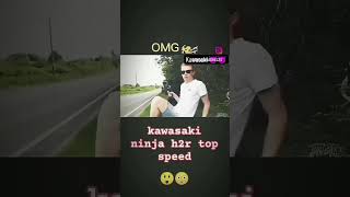 Kawasaki Ninja h2r top speed