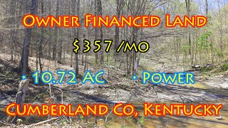 10.72 Acres of Land for Sale in Cumberland County, Kentucky | Owner Financing | $499 Down | GTC1