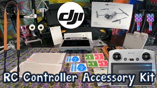 DJI Mini 3 Pro Accessories Unboxing: Lanyard, Matte Glass Protectors, Control Sticks Kit!