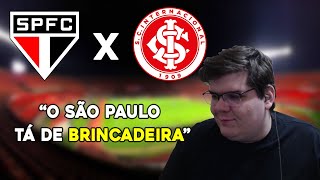 CASIMIRO REAGE A SÃO PAULO 0 X 1 INTERNACIONAL PELO BRASILEIRÃO 2022