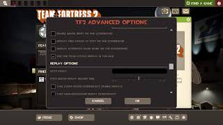 Playing TF2))))