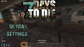 7 Days To Die Gameplay On Geforce GT640 [Ultra Settings]