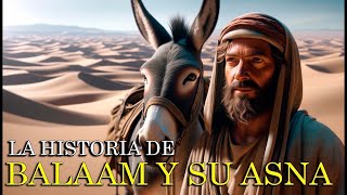 La INCREÍBLE HISTORIA de BALAAM y su ASNA PARLANTE Jueces 22 al 24 IMPACTANTE Historia Bíblica