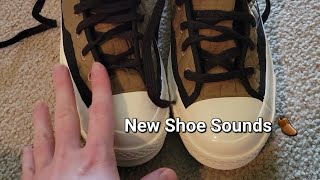 ASMR | Textured Shoes 👞 | Build up Tapping | Cardboard Sounds