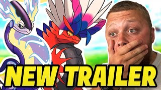 POKEMON SCARLET & VIOLET NEW TRAILER REACTION