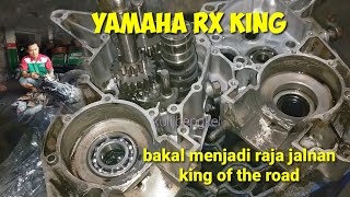 tutorial||cara merakit mesin Yamaha RX king