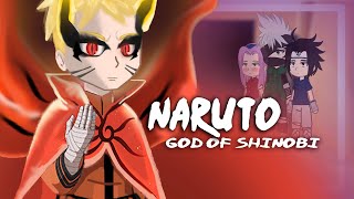 React to Naruto Uzumaki||Team7||shippuden||gacha club||