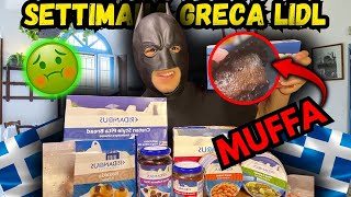 PROVO TUTTO il CIBO Della Settimana GRECA Della LIDL - MUFFA!?