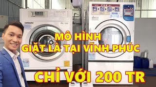 Máy giặt công nghiệp tại Vĩnh Yên Vĩnh Phúc | Máy giặt công nghiệp cũ