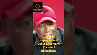 Hard hitting EFF's Julius Malema vs President Ramaphosa #africa #shorts #mzansi