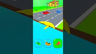 Shape-shifting Funny Race Gameplay new hyper casual games #shorts #gameplay #shapeshifting