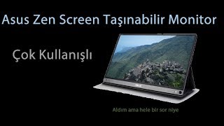 ASUS ZenScreen MB16AC taşınabilir monitör incelemesi